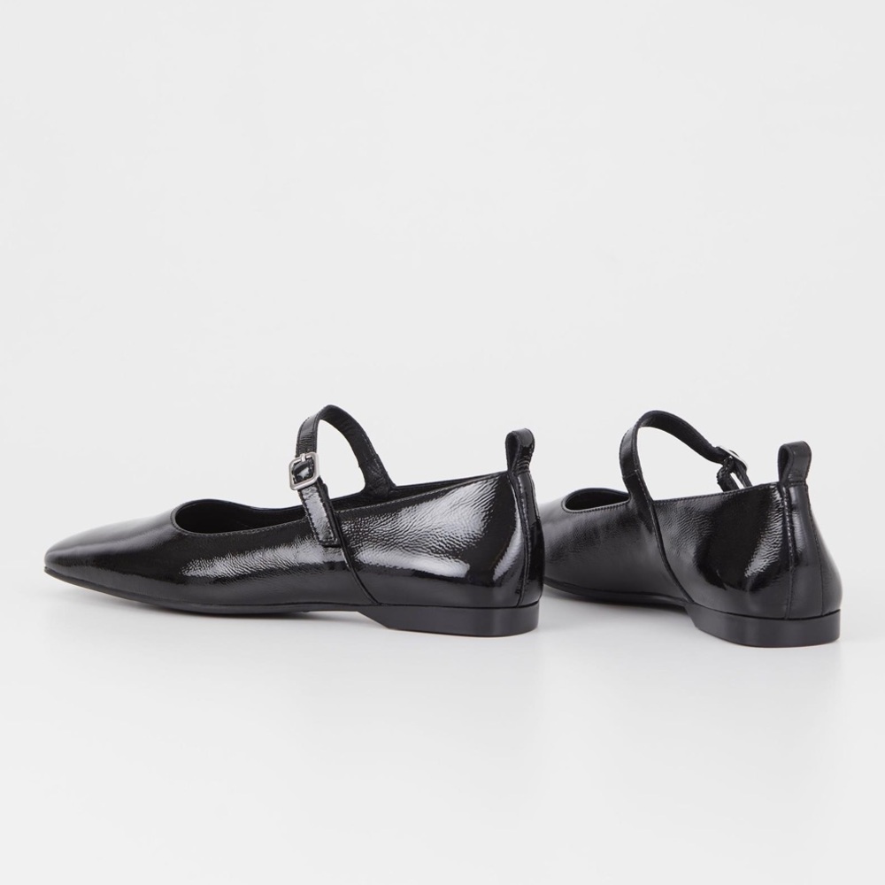 VAGABOND SHOEMAKERS DELIA BALLET FLATS Black Patent Mary Jane EU 40 US 10 NWOT - Picture 9 of 17